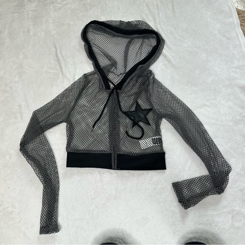 Mesh Star Hoodie